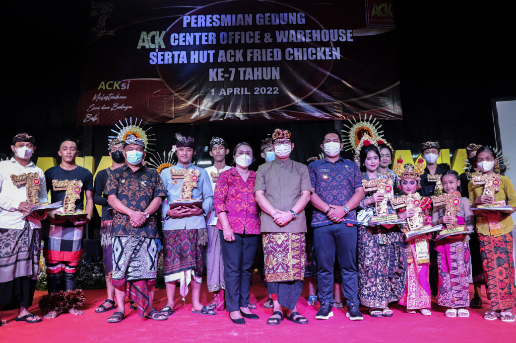 Sekda Adi Arnawa Hadiri Peresmian Gedung ACK Center Office dan Warehouse